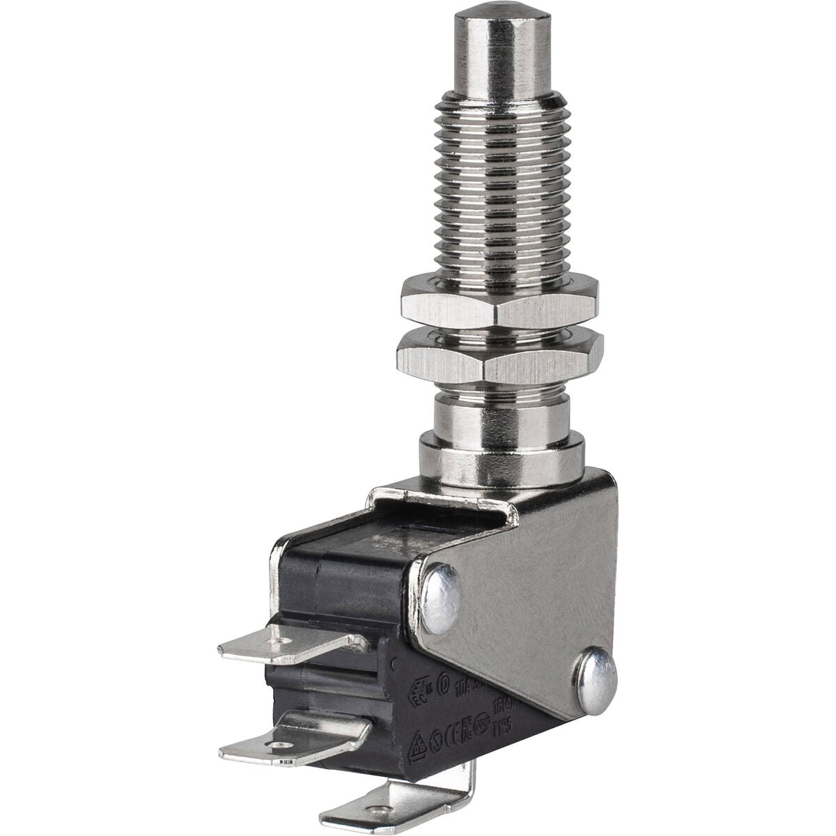 SPDT Momentary Snap-Action Micro Switch With Long Metal M10 Shaft And ...